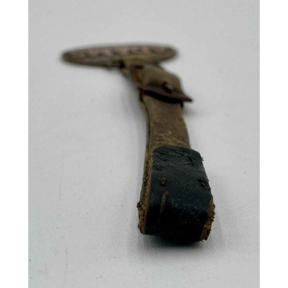 Vintage Adams Road Machinery Pocket Watch Fob w/ Original Strap (C7)