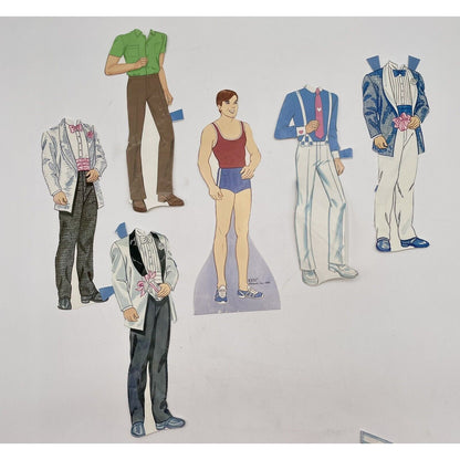 Lot of 1980s Paper Dolls Sleeping Beauty Barbie Ken Cinderella & Much More (A1) - Vintosh Vintage