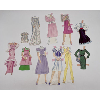 Lot of 1980s Paper Dolls Sleeping Beauty Barbie Ken Cinderella & Much More (A1) - Vintosh Vintage