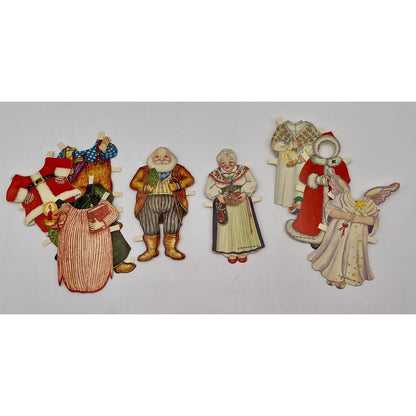 Lot of 1980s Paper Dolls Sleeping Beauty Barbie Ken Cinderella & Much More (A1) - Vintosh Vintage