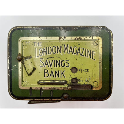 1904 THE LONDON MAGAZINE SAVINGS BANK - British Made (B2) - Vintosh Vintage