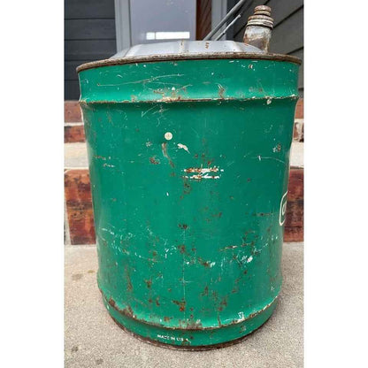 Vintage Cities Service 5 Gallon Trojan Gear Oil Can