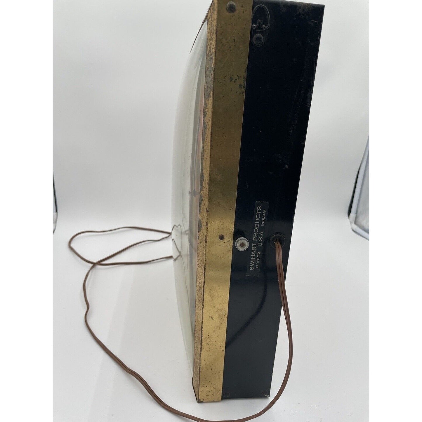 Vintage Sun Crest Beverages Advertising Light Up Sign Clock (D1) - Vintosh Vintage