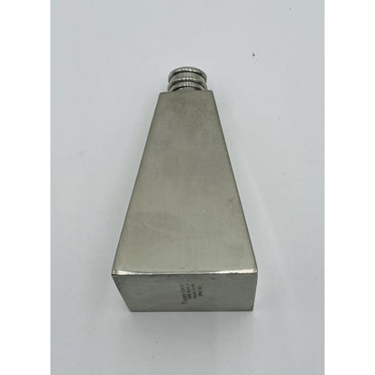 Antique Hand Made Pewterware Art Deco Triangle Perfume Decanter - England (D7) - Vintosh Vintage